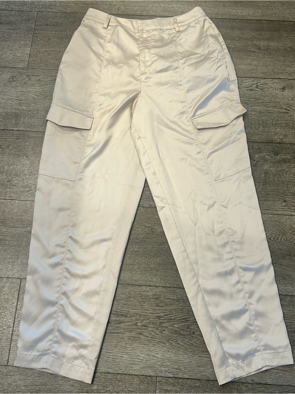Womens Dress Pants in Light Beige